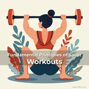 Artistic representation for Fundamental Principles of Sailor Workouts