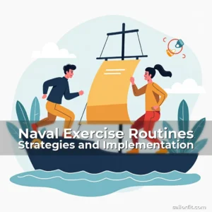 Artistic representation for Naval Exercise Routines Strategies and Implementation